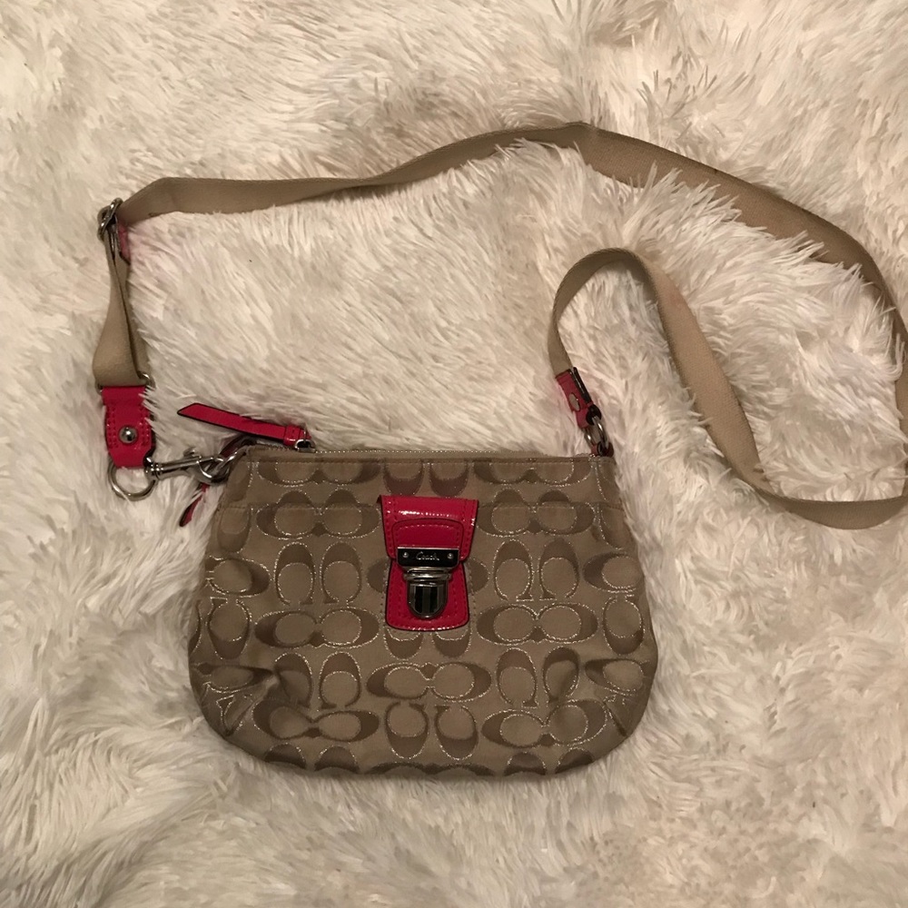 Authentic Coach Cross Body Bag